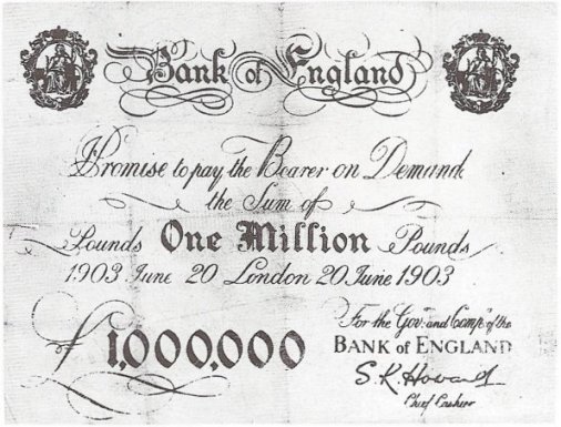summary of the million pound bank note